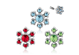 Накрутка весенняя снежинка