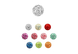 Шарик в стразах