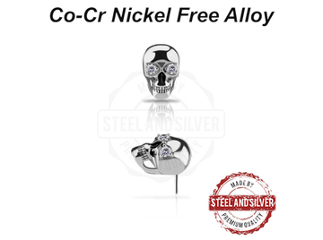 Вставка Steel and Silver череп