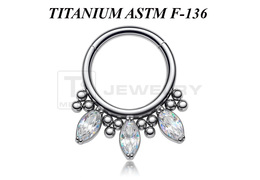 Кликер из титана Ti Metal найа Кликер из титана Ti Metal найа