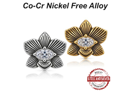 Вставка Steel and Silver орхидея Вставка Steel and Silver орхидея