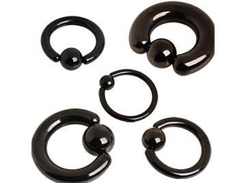 Кольцо Black electro