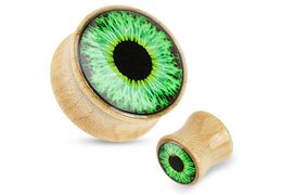 Плаги зеленый глаз