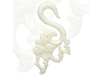 Спираль фигурная резные цветы, пара