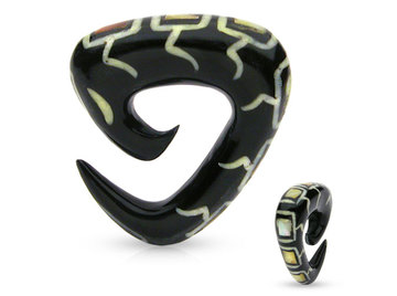 Спирали треугольные с перламутром