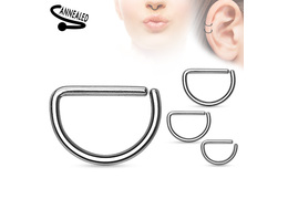 Кольцо раздвижное полумесяц