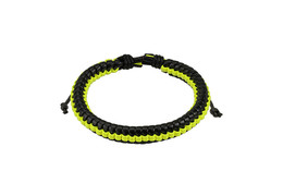 Браслет из кожи жёлтый луч