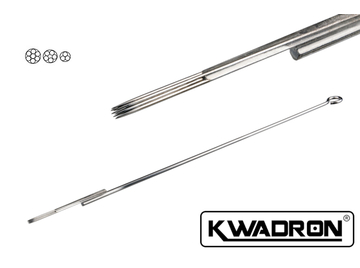 Тату иглы Kwadron 0.35мм (Round Shader, Long Taper), поштучно