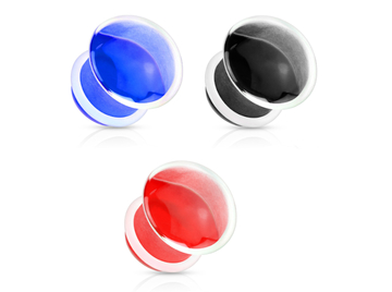 Плаги яркое стекло