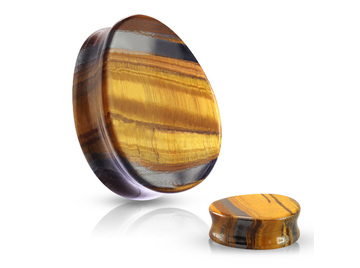 Плаги-капли тигровый глаз