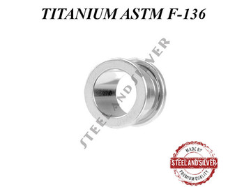 Тоннели из титана Steel and Silver с бортами