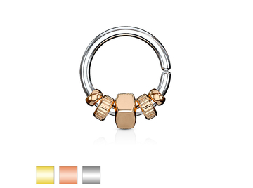 Кольцо раздвижное с подвесками