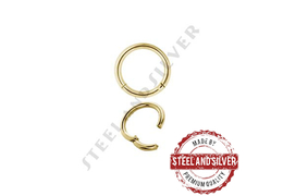 Кликер Steel and Silver 1-2мм с золотым покрытием