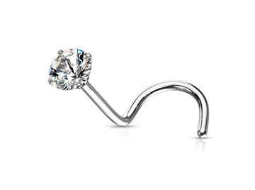 Нострил с круглым кристаллом