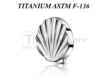 Накрутка из титана Ti Metal жемчужница