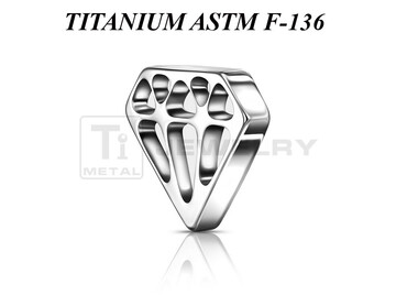 Накрутка из титана Ti Metal даймонд
