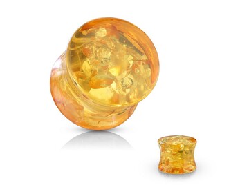 Плаги янтарь