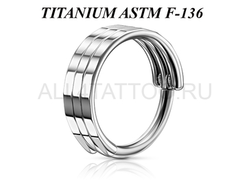 Кликер из титана Ti Metal кальдера